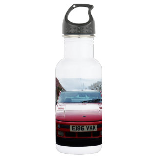 Lotus Eclat Front View Stainless Steel Water Bottle