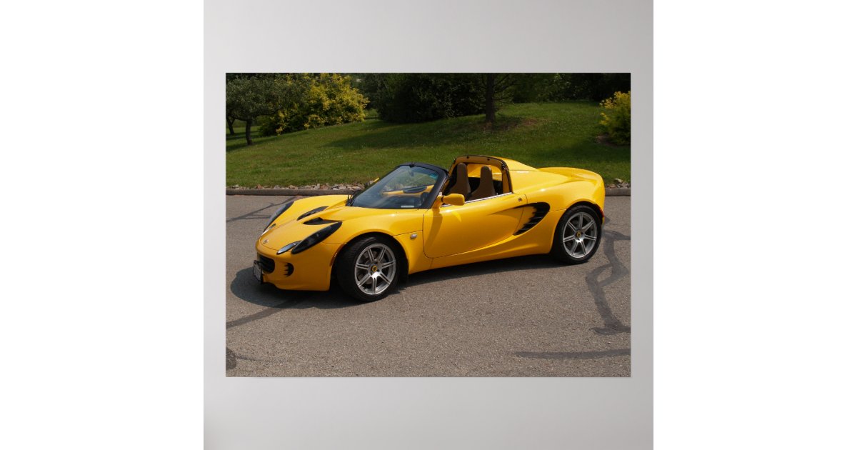 Lotus Elise Poster | Zazzle
