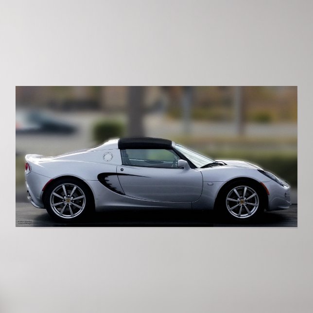LOTUS ELISE POSTER (Front)