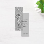Lotus/Embossed-Like Photo Bookmark (Desk)