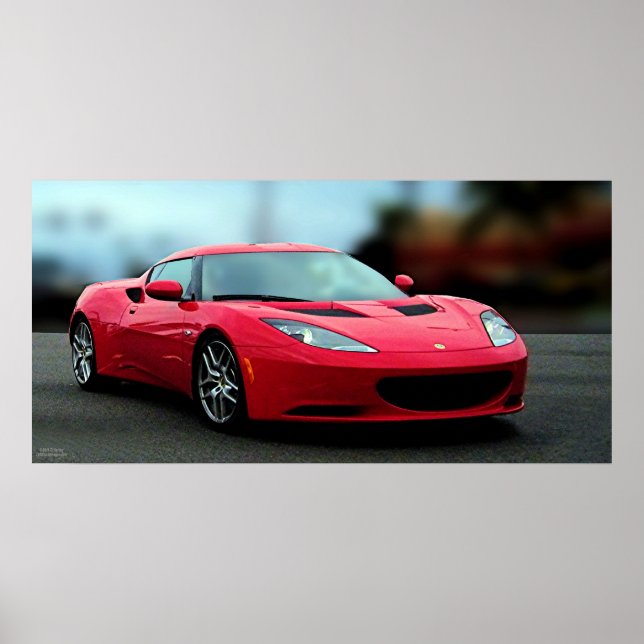 LOTUS EVORA POSTER (Front)