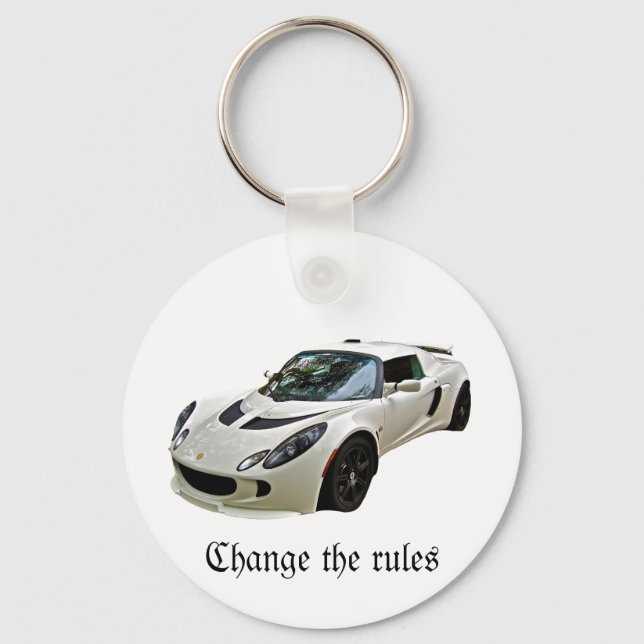 Lotus Exige - Change the rules Keychain (Front)