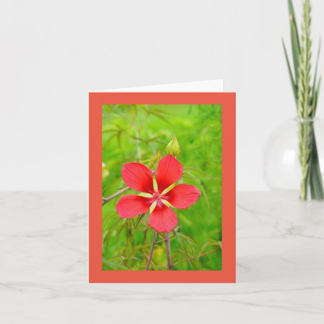 Lotus Floral Notecard (Front)