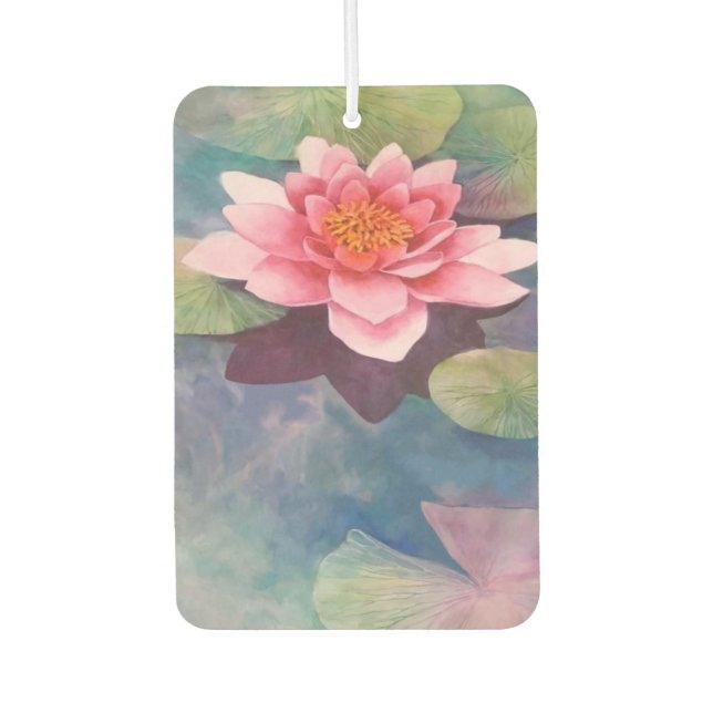 Lotus Flower Air Freshener (Front)