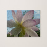 Lotus Flower and Blue Sky I Jigsaw Puzzle