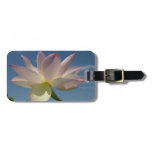 Lotus Flower and Blue Sky I Luggage Tag