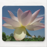 Lotus Flower and Blue Sky I Mouse Pad