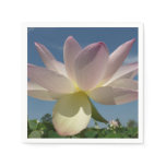 Lotus Flower and Blue Sky I Napkins
