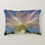 Lotus Flower and Blue Sky II Accent Pillow