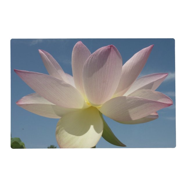 Lotus Flower and Blue Sky II Placemat (Front)