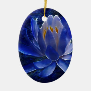 Lotus flower and its meaning ceramic ornament