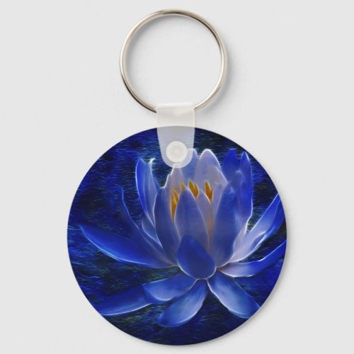 Lotus flower and its meaning keychain