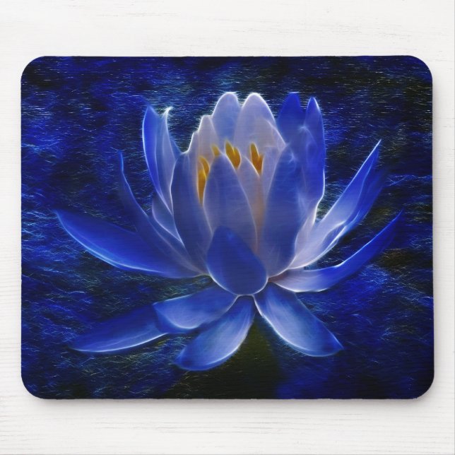 Lotus flower and its meaning mouse pad (Front)