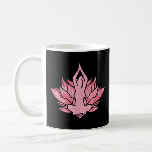 Lotus Flower Blossom Spiritual Meditation Yogi Bud Coffee Mug