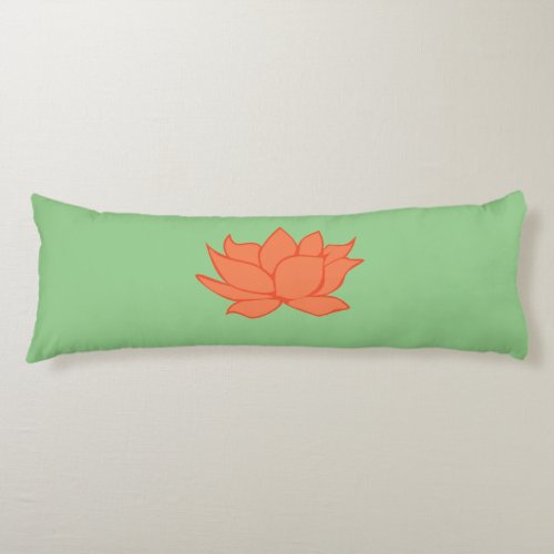 Lotus Flower Body Pillow