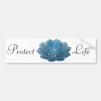 Lotus Flower Bumper Sticker