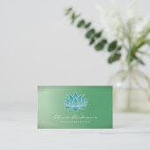 Lotus Flower Business Card (Standing Front)