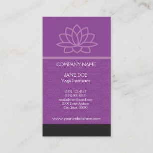 Lotus Flower Graphic Business Cards Zazzle Lotus Flower Business Card Template