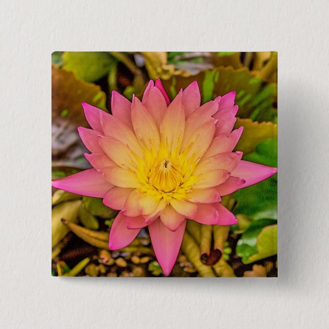 Lotus flower button (Front)
