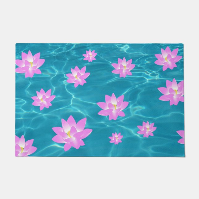 Lotus Flower Doormat (Front)