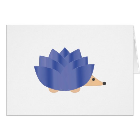 Lotus Flower Hedgehog Cards (Front Horizontal)