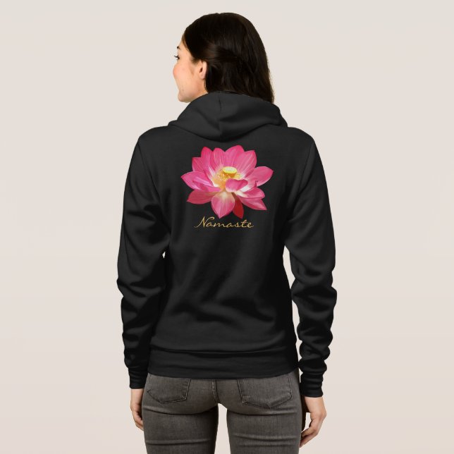 Lotus Flower Hoodie Shirt Namaste Zazzle