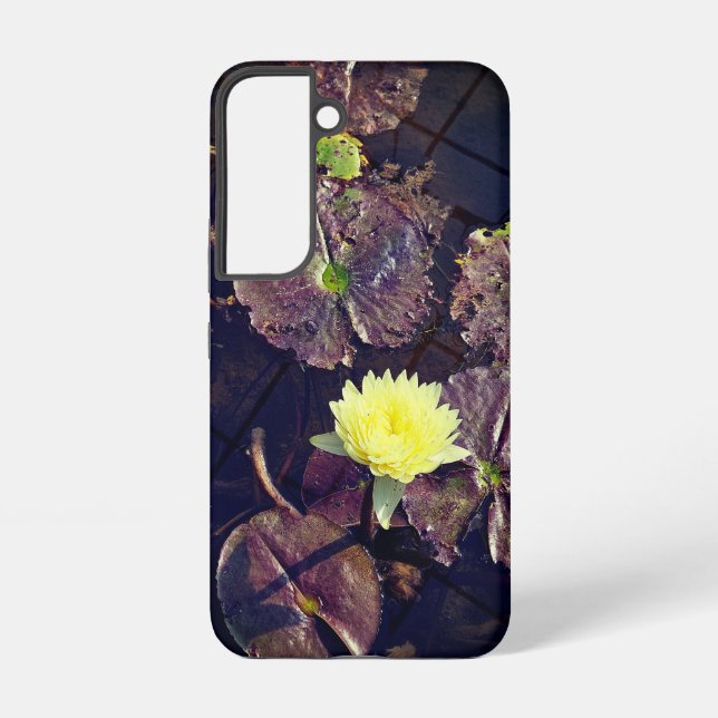  lotus flower in autumn samsung galaxy case (Back)