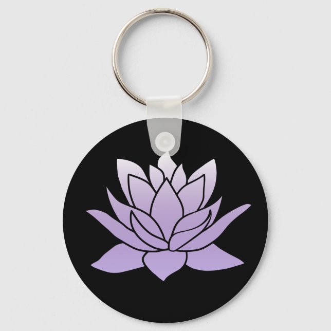 Lotus Flower Keychain (Front)