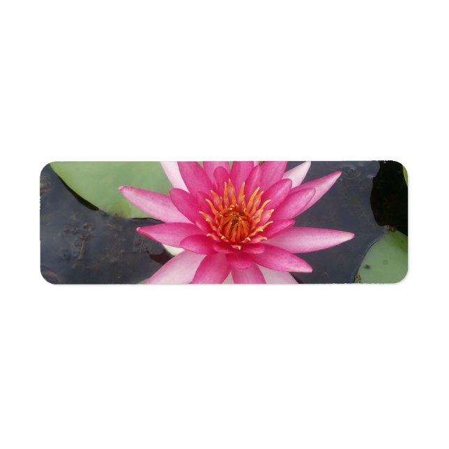 Lotus Flower Label (Front)