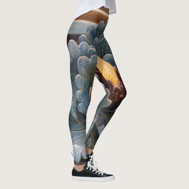 Lotus Flower Leggings (Right)