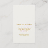 Lotus Flower Logo Healing Therapy Yoga Holistic Business Card (Back)
