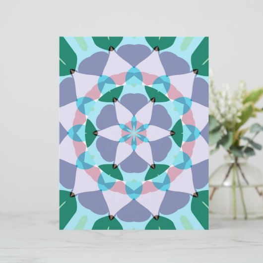 lotus flower mandala (Standing Front)