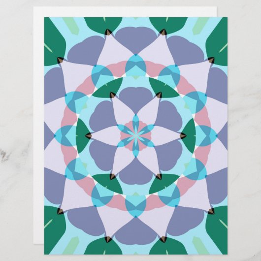 lotus flower mandala (Front/Back)