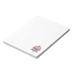 Lotus Flower "Namaste" Notepad