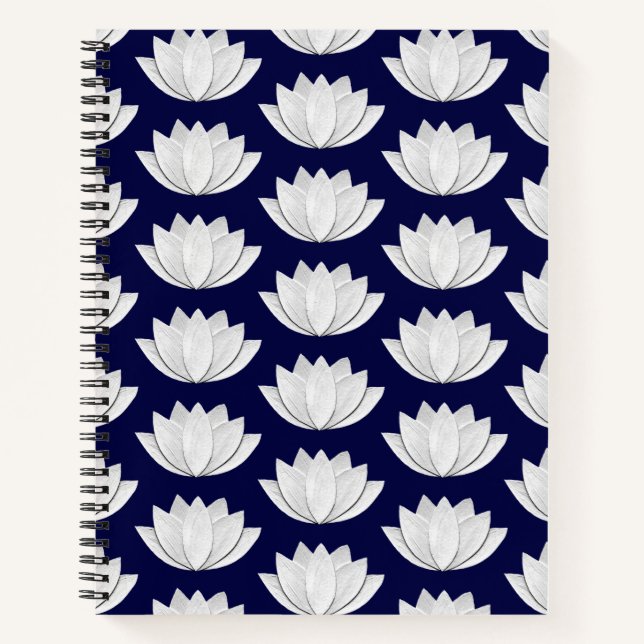 Lotus Flower Notebook (Front)