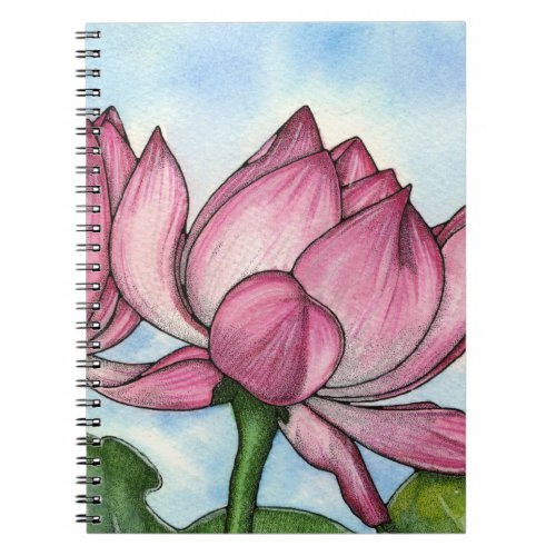 Lotus Flower Notebook