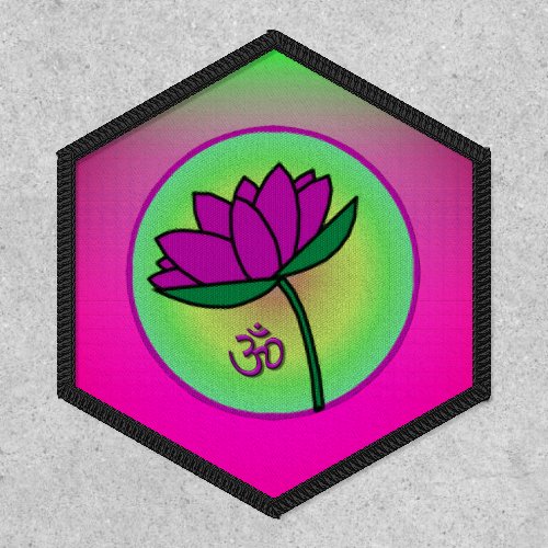 Lotus Flower OM Patch