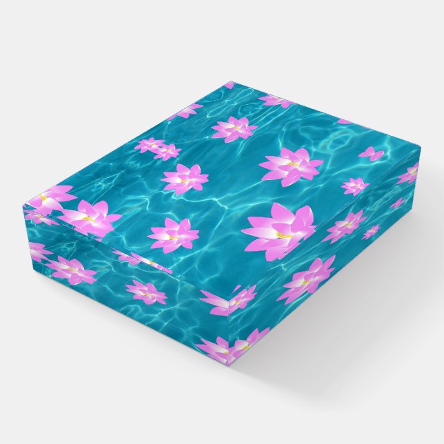 Lotus Flower Paperweight (Angled)