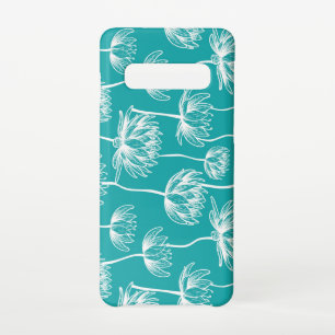 Lotus Flower pattern Samsung Galaxy S10 Case