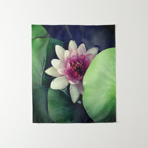 Lotus Flower Photo Tapestry