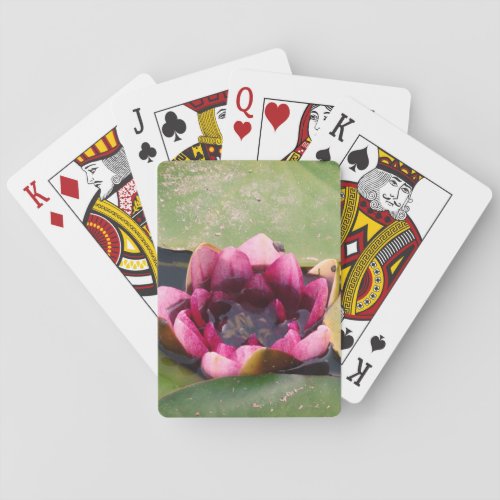 Lotus flower Playing Cards