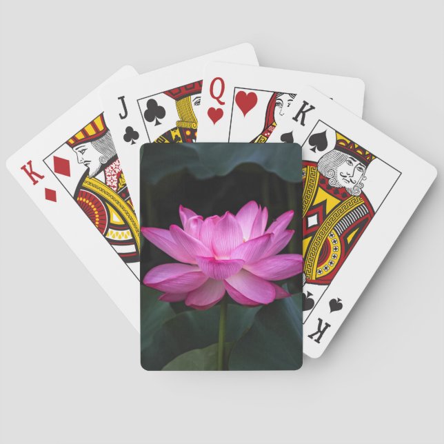 Lotus Flower Poker Cards (Back)
