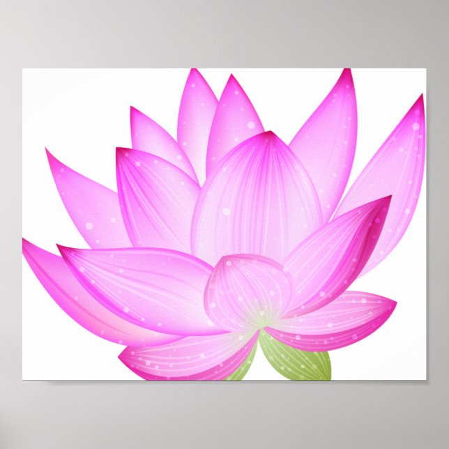 Lotus Flower Poster (Front)