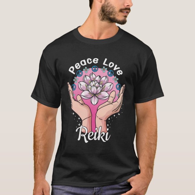 Lotus Flower Reiki T-Shirt (Front)