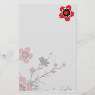 Lotus Flower Stationary Stationery