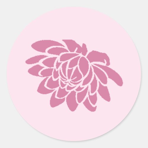 Lotus Flower Sticker pink