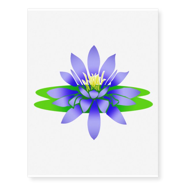 Lotus Flower Temporary Tattoos (Front)