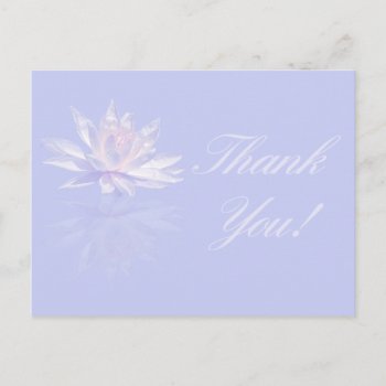 Lotus Flower Thank You Cards by DesignedwithTLC at Zazzle