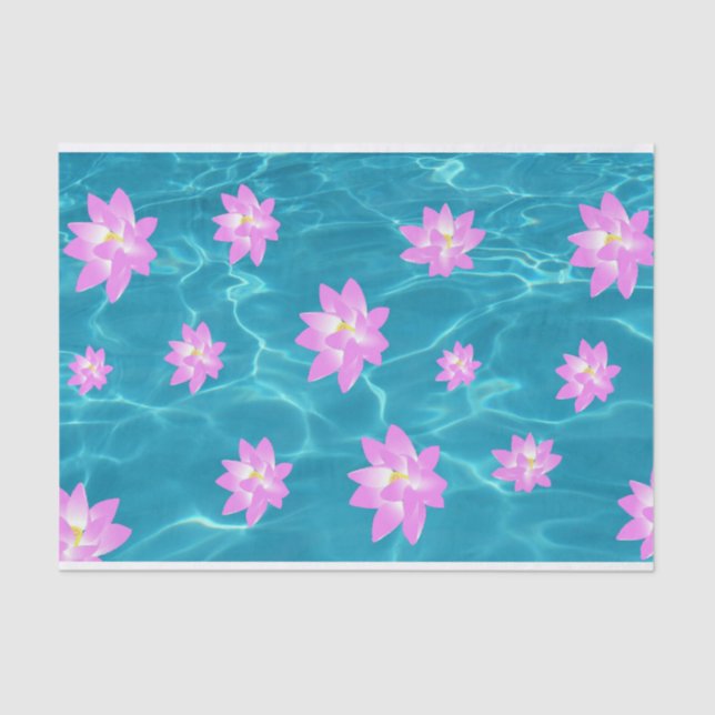 Lotus Flower Tissue Paper (Front)