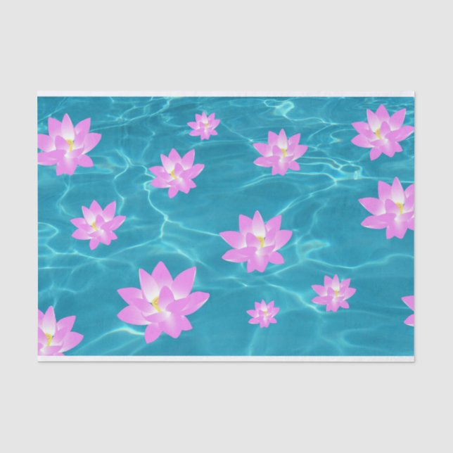 Lotus Flower Tissue Paper (Front)